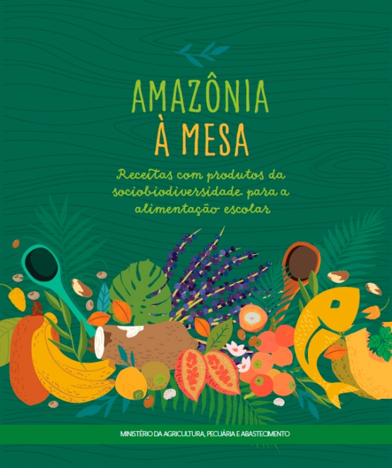 Capa do livro Amazônia à mesa