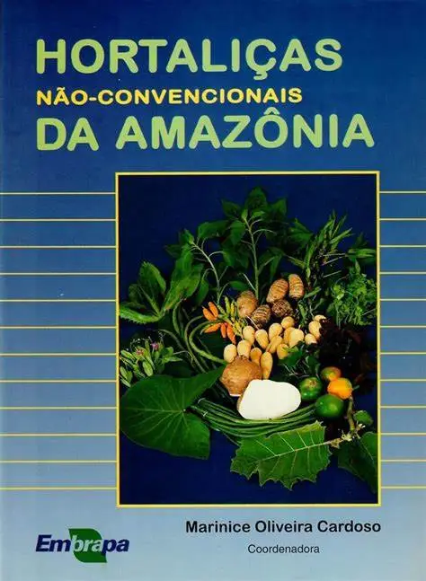 Capa do livro Hortaliças Não-Convencionais da Amazônia